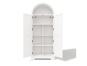 Vitrine arquée 170×70×35 cm blanche ,meuble de rangement meuble à vin,pour cuisine,salle à manger.