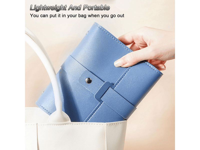 Rangement pour boucles d'oreilles pratiques petit livre sacs de rangement d'oreilles boîte à bijoux organisateur de bijoux étui presentoir boucle - Conforama E