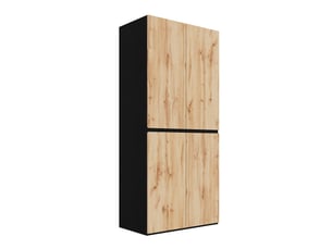 Armoire 4 porte(s) <strong></strong> <strong>OMNIGLINT TRADING LTD</strong> coloris naturel largeur 90 cm
