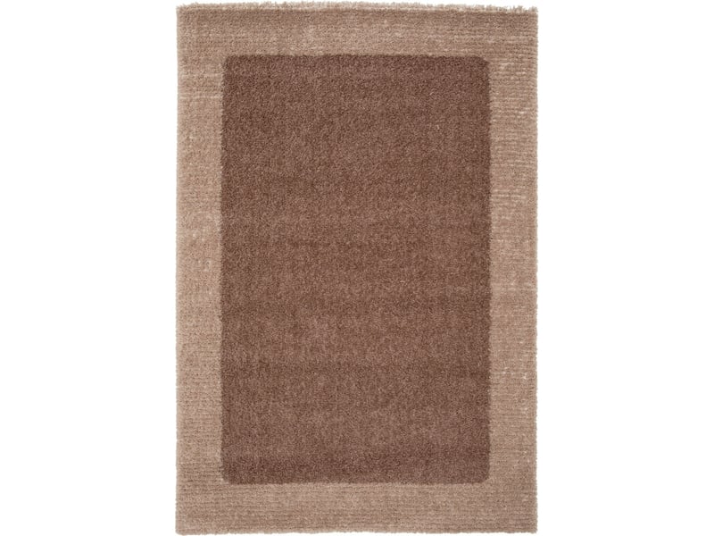  Tapis shaggy doux moderne prune brun 120x170  - Conforama B