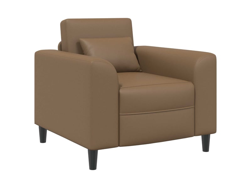 Vidaxl fauteuil cappuccino simili cuir - Conforama A