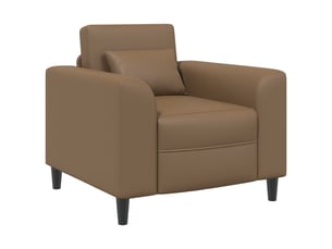 Fauteuil relax manuel VIDAXL  Simili marron