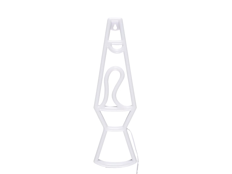 Lampe - home deco factory - rockey neon lamp - led - effet neon - noir  - Conforama B