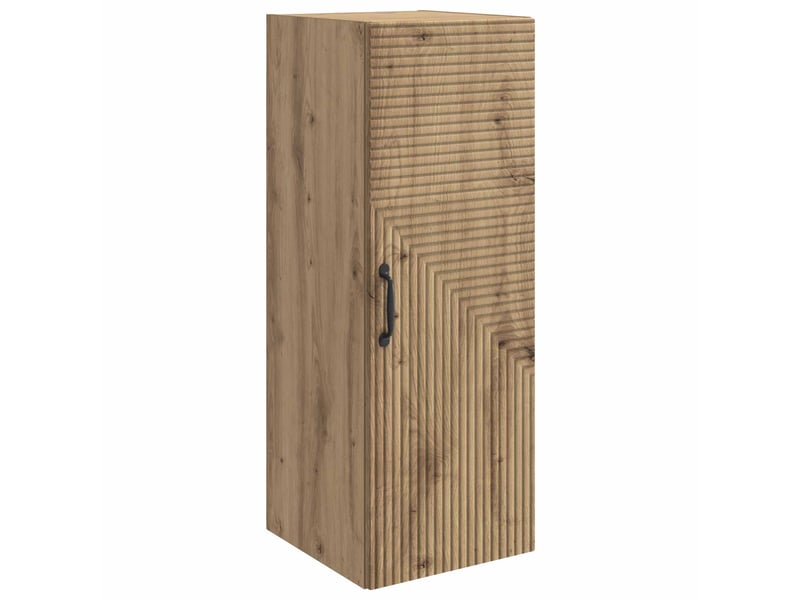  Armoire murale salon, meuble de rangement 33 x 34,5 x 90 cm bois d'ingénierie shl3947  - Conforama A