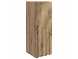 Armoire     <strong></strong> <strong></strong> coloris bois clair largeur 33 cm