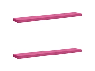 Lot de 2 coussins de banc, coussins d'assise vught 100 % polyester rose cf58515