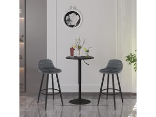 tabouret de bar <strong>WOLTU</strong> - gris vendu Par 4