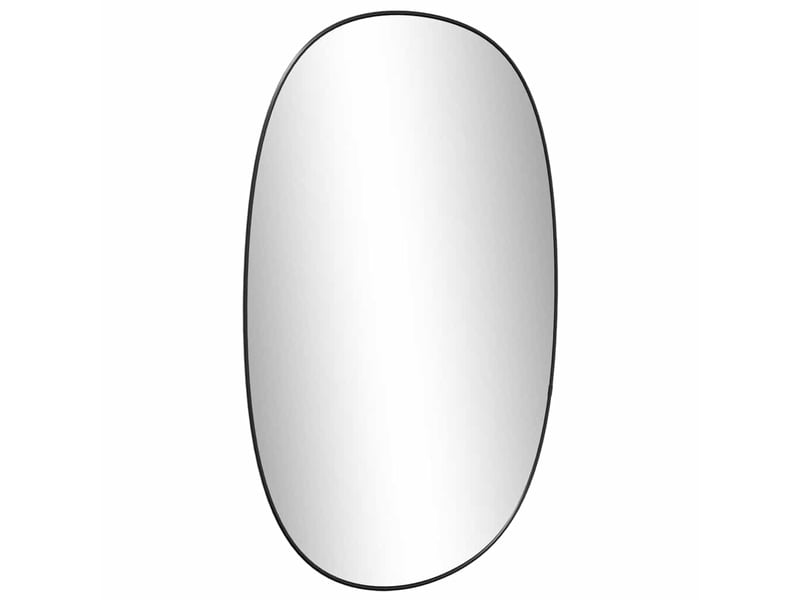  Miroir mural noir 70x45 cm cf62854  - Conforama D