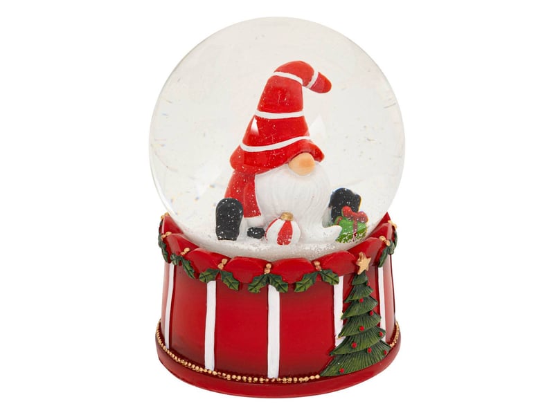  Boule neige gnomes 100mm 2ass  - Conforama A