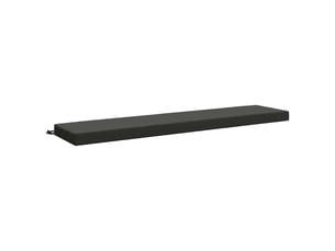 Coussin de banc, coussin d'assise, coussin de canapé soest 100 % polyester anthracite cf52954