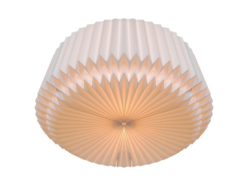  Abat-jour belloy 50 papier blanc , h. 22 - ip20 nordlux intérieur 2612153201 - Conforama D