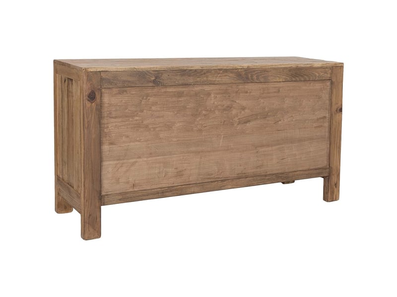  Buffet en bois beige 160x45x84 cm h  - Conforama D