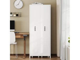 Bibliotheque coloris blanc 4 étagère(s) <strong>DESVIAE</strong> <strong></strong> - 51.5 cm x 158 cm