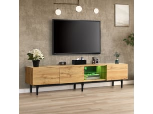 Meuble tv coloris bicolore 175 cm LPOSPI  