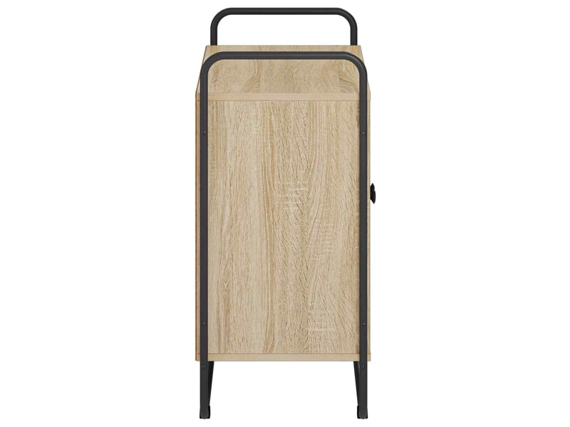  Buffet salon, buffet de rangement chêne sonoma 68x35x75 cm bois d'ingénierie shl18200  - Conforama E