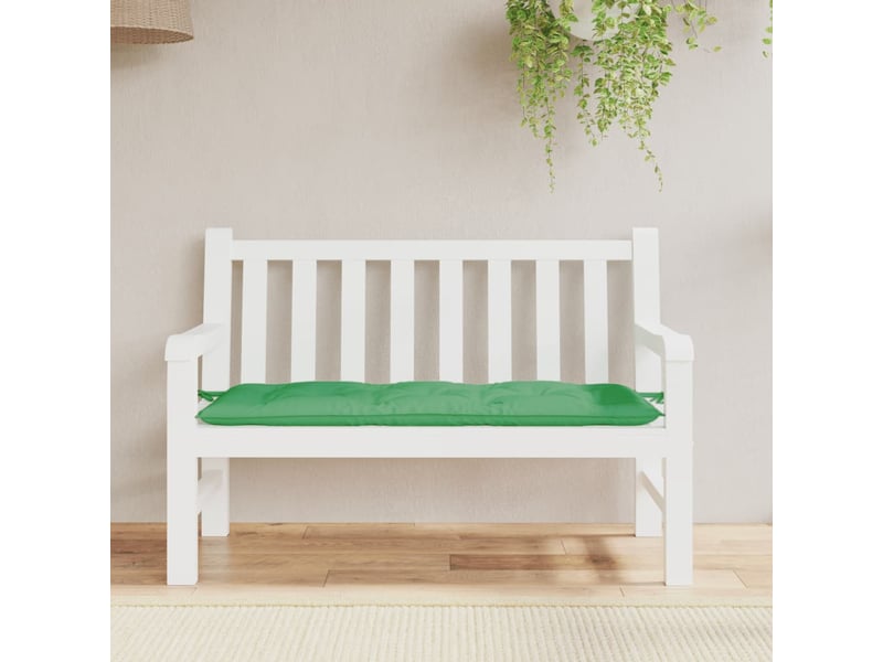  Coussin de banc de jardin, coussin d'assise vert 120x50x7 cm tissu oxford cf52852  - Conforama C