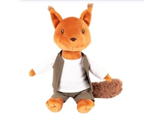 Peluche papa ecureuil 25cm