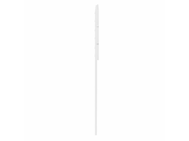 Vidaxl tête de lit avec tête de lit blanc 140 cm bois d'ingénierie  - Conforama E