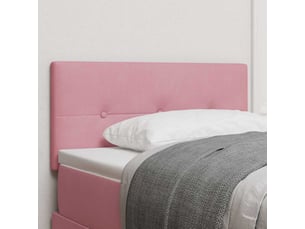 Tete de lit A poser largeur 80 cm   rose