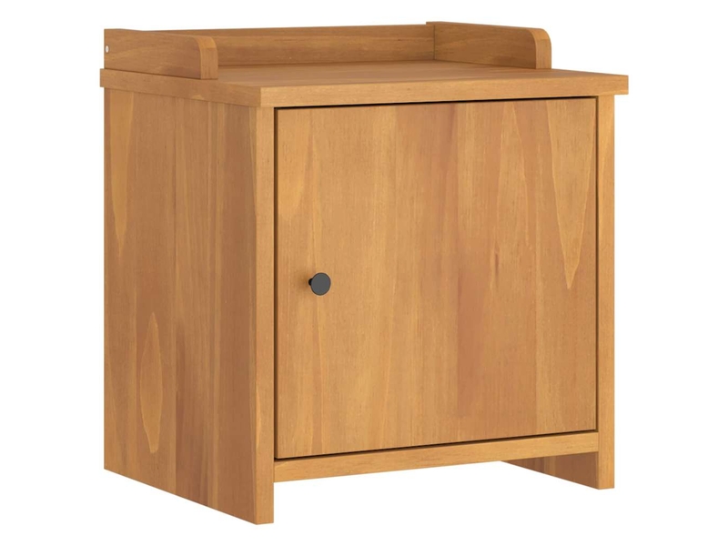  Banc de couloir, banc de rangement sandnes 45x40x50 cm bois de pin massif shl58143  - Conforama A
