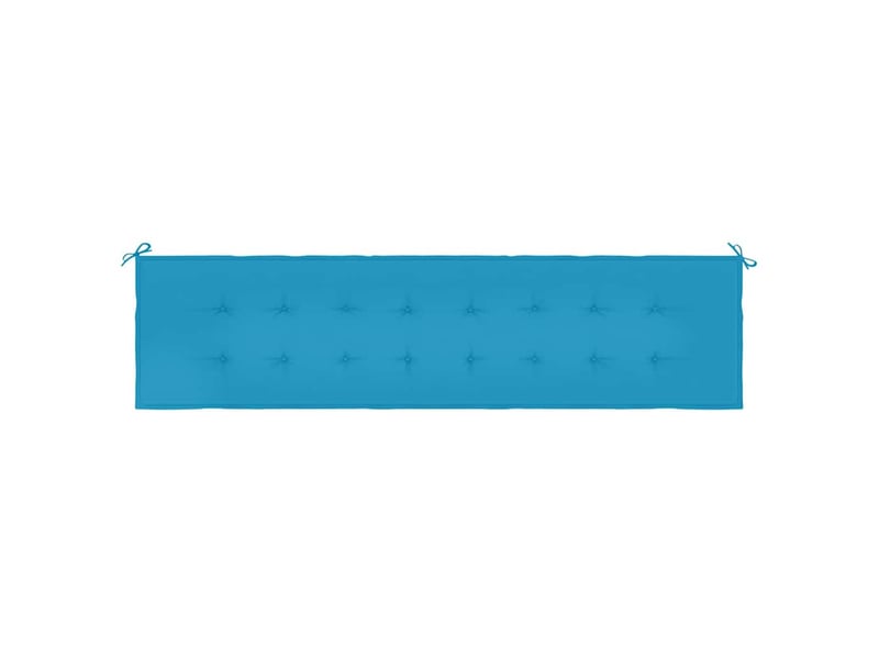  Coussin de banc de jardin, coussin d'assise bleu 200x50x3 cm tissu oxford cf52674  - Conforama D