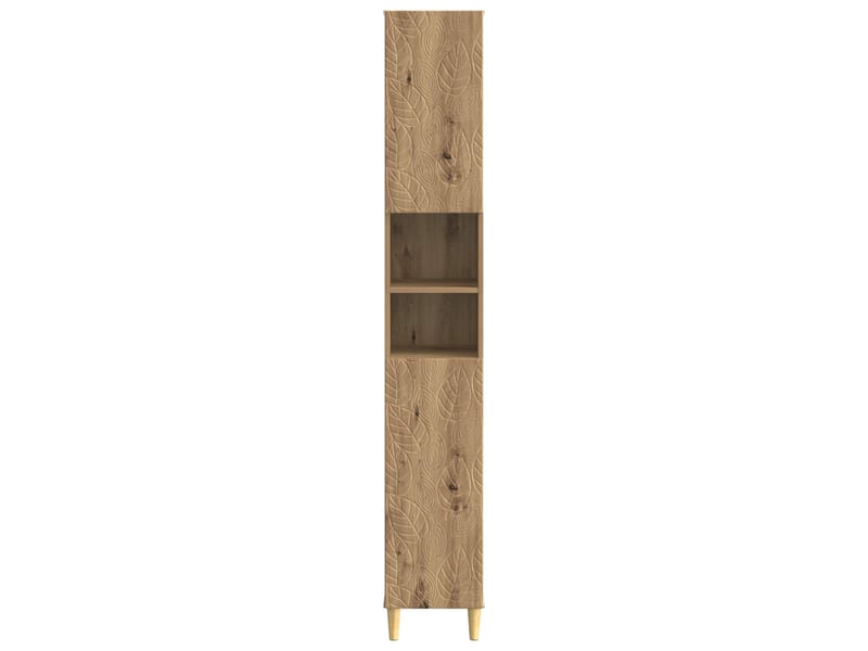 Colonne de salle de bain avec étagère ouverte delft shl483 - Conforama D