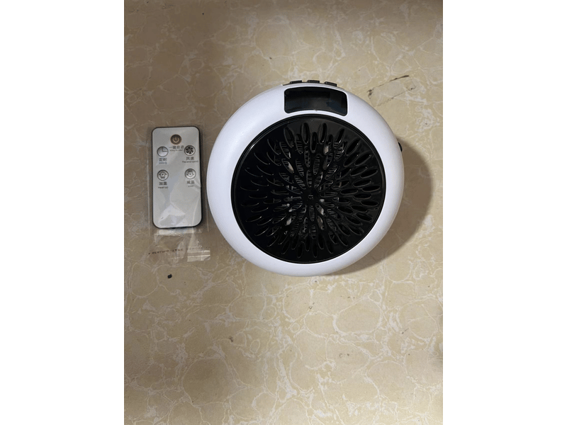 Chauffage céramique avec télécommande 350-400 w, plastique, blanc, multicolore - xlh-zls-005893mf XLH-ZLS-005893MF - Conforama A