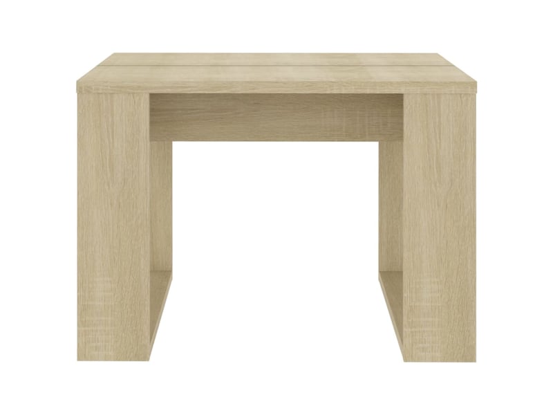  Table d'appoint | bout de canapé table basse chêne sonoma 50x50x35 cm bois d’ingénierie  - Conforama D