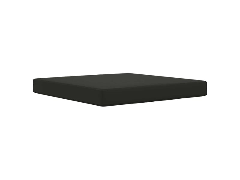 Coussin de canapé d'extérieur, coussin de chaise polyester noir 80 x 80 cm cf54134 - Conforama D