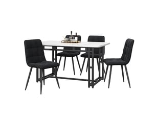 Ensemble table rectangulaire    <strong>COVREO </strong> <strong></strong> 