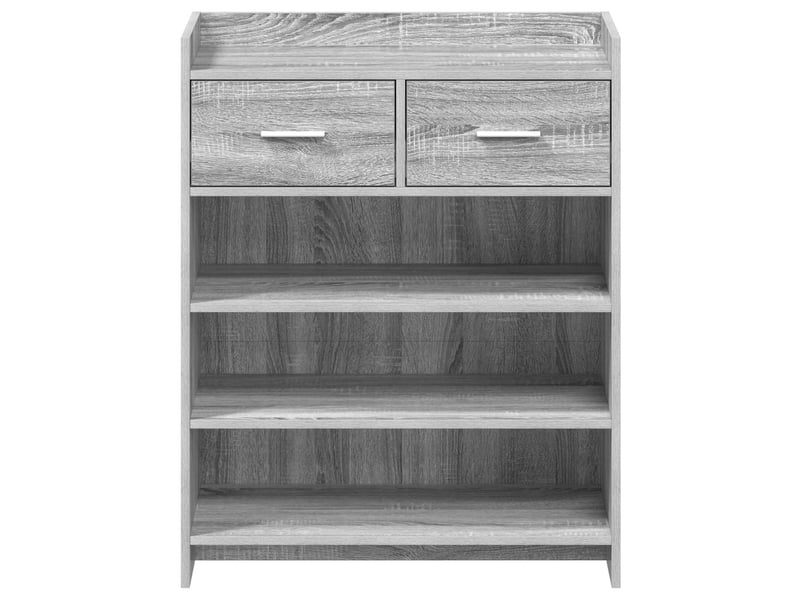  Meuble à chaussure, cabinet à chaussures 73,5x36x92 cm bois d'ingénierie shl5880  - Conforama E