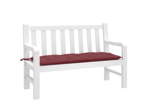 Coussin de banc de jardin, coussin d'assise rouge bordeaux mélangé tissu cf52820