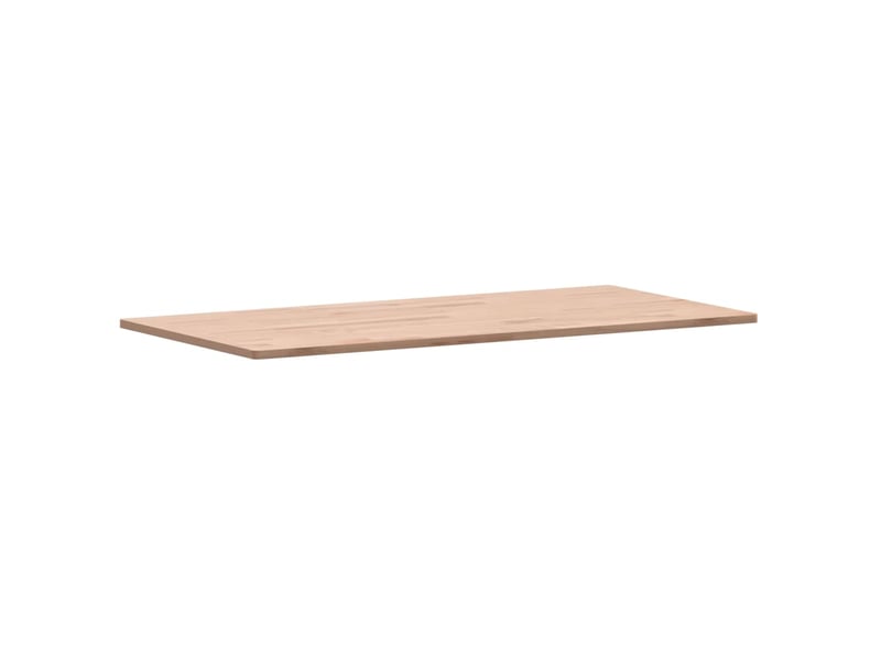  Comptoir de salle de bain, plan de travail 80x40x1,5 cm bois massif de hêtre cf65764  - Conforama D