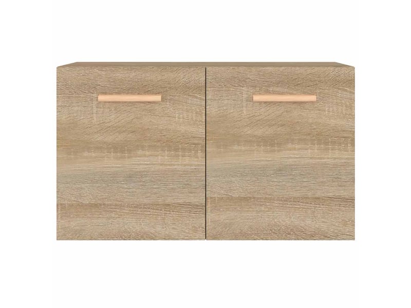  Armoire murale salon chêne sonoma 60x36,5x35cm bois d'ingénierie shl5905  - Conforama E