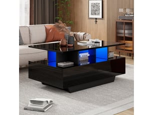 Table basse  coloris noir <strong></strong> <strong></strong>