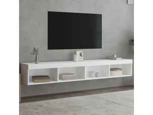 Meuble tv coloris blanc 100 cm <strong></strong>  <strong></strong>