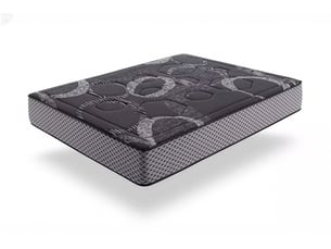 Matelas 80x180 cm MOONIA   Mousse + mémoire de forme soutien Medium épaisseur 26 cm