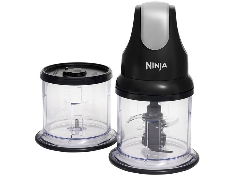  Mini hachoir electrique 200 w impulsion 2 bols 500 ml noirs et transparents nj1002eubk NJ1002EUBK - Conforama B