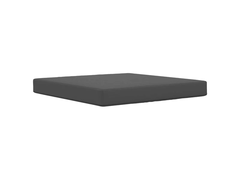  Coussin de canapé d'extérieur, coussin de chaise polyester anthracite 80 x 80 cm cf54014  - Conforama D