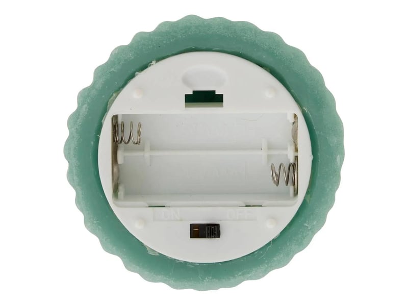  Bougie led de noël sapin 22cm vert  - Conforama C