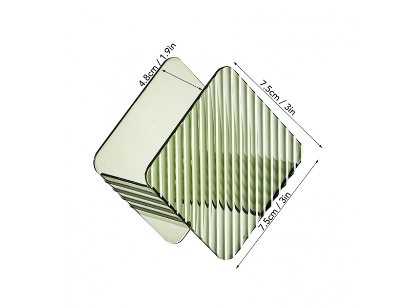  Porte-éponge à vaisselle, support de rangement multifonctionnel pour évier de cuisine, organiseur en plastique pour éponge à vaisselle (vert tr  - Conforama C