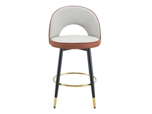 tabouret de bar <strong>HAUSS SPOLE</strong> - bicolore hauteur d'assise 63.5 cm vendu Par paire