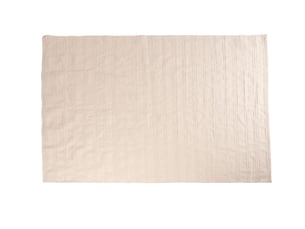 Tapis intérieur coton uni cotty, l.160 x l.230 cm