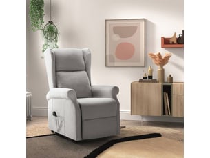 Fauteuil relax électrique ALCANTI ALTOBUY Polyester gris