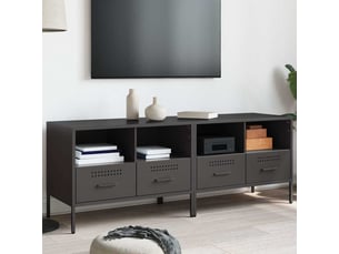 Meuble tv coloris noir  <strong></strong>  <strong></strong>