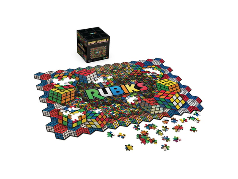  Puzzle 604 pieces rubik's impossible 6072727 - Conforama A