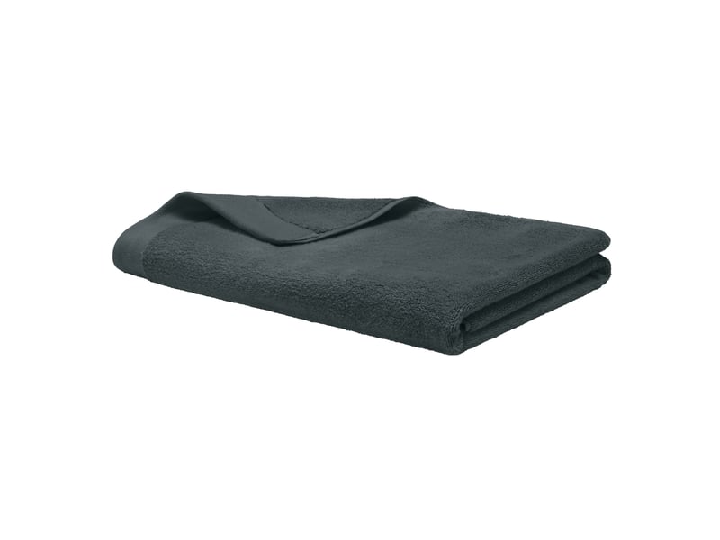  Drap de bain softy 100 x 150 cm éponge zero twist 100% coton peigné 600 gm² orage CP-DDBAINSOFTY-ORAGE - Conforama B