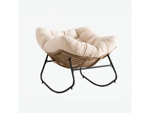 Pouf / repose pied MIVRAY beige