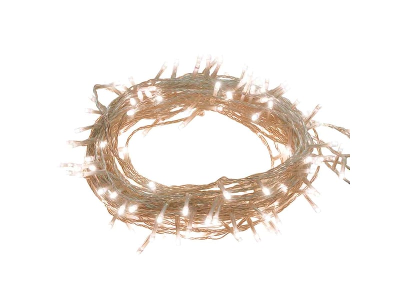  Guirlande led, éclairage de noël avec 300 led blanc chaud 30 m pvc cf62361  - Conforama A