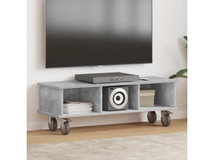 Meuble tv coloris gris 100 cm <strong></strong> <strong></strong>